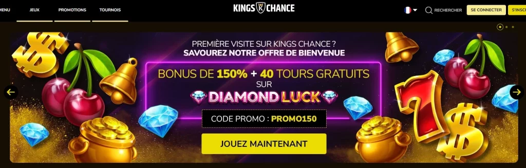 king chance bonus sans depot