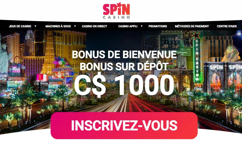 Spin Casino en Francais