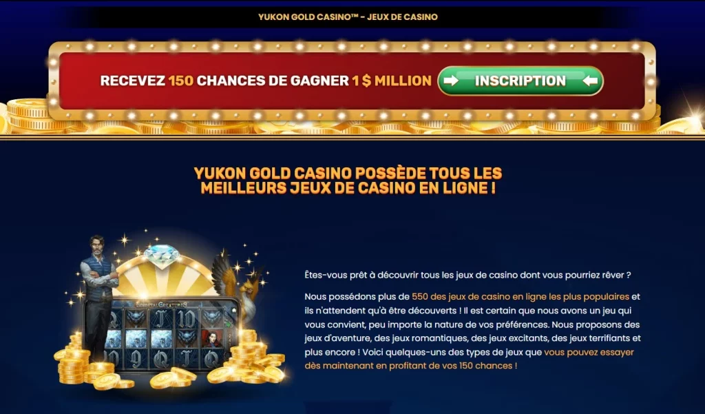 yukon gold casino avis